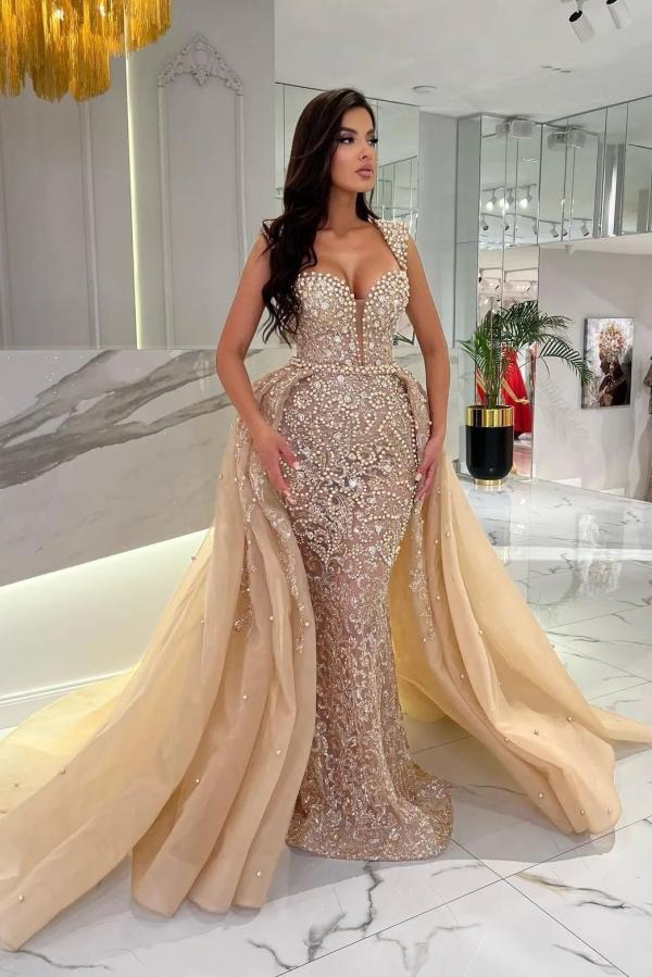 Luxus Abendkleider Online | Perlen Abiballkleider Abendmoden Online-babyonlinedressde