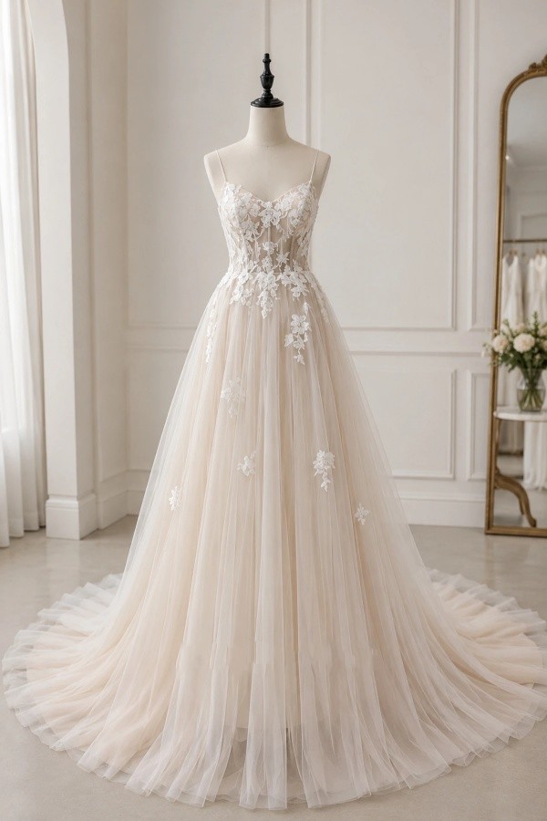 Schlichte Brautkleider A Linie Mit Spitze Boho Hochzeitskleider