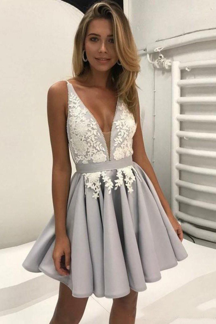 Heimkehr-Kleid Günstig | Cocktailkleider Kurz Mit Spitze