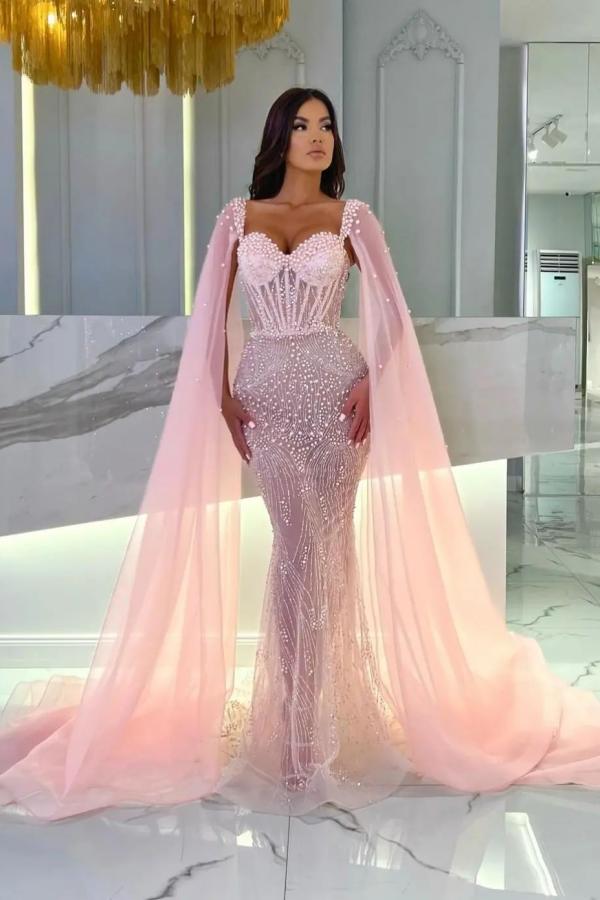 Designer Abendkleider Lang Rosa | Abiballkleider Günstig Online-babyonlinedressde