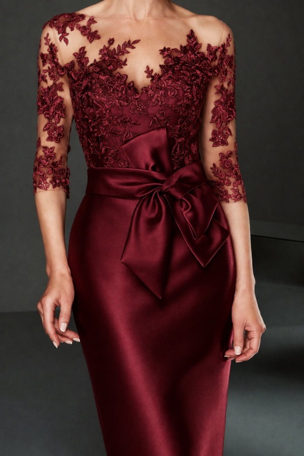 Schöne Brautmutterkleider Kurz mit Spitze | Elegante Kleider für Brautmutter