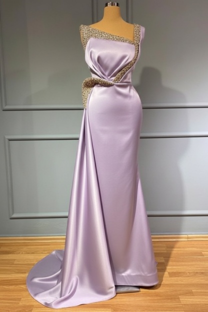 Blaues Abendkleid Lang Günstig | Abiballkleider mit Glitzer