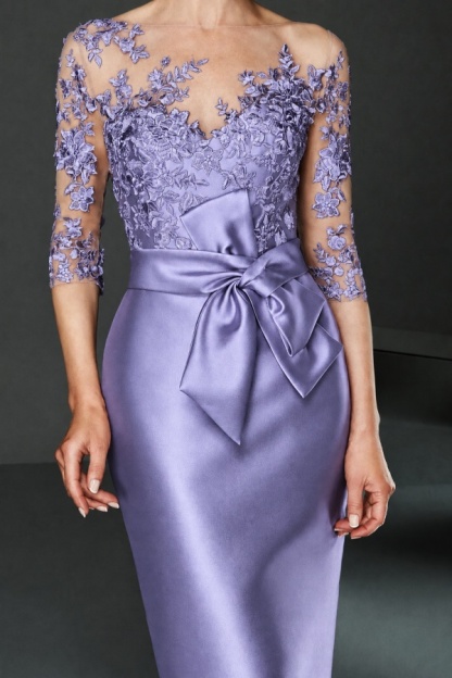 Schöne Brautmutterkleider Kurz mit Spitze | Elegante Kleider für Brautmutter