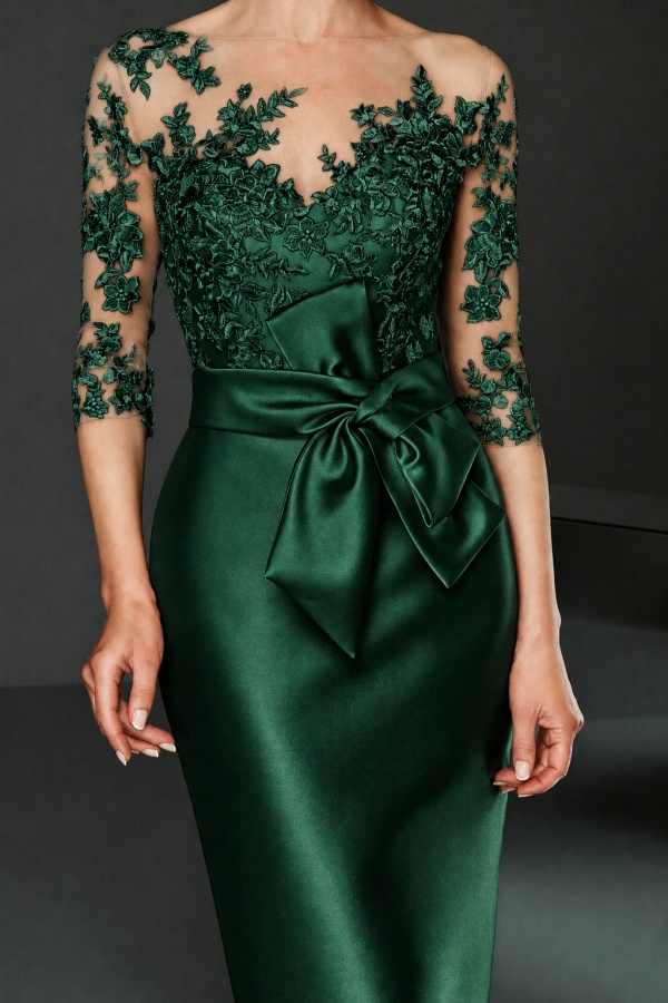 Schöne Brautmutterkleider Kurz mit Spitze | Elegante Kleider für Brautmutter