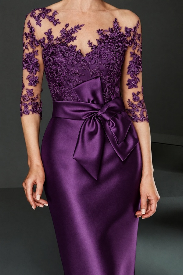 Schöne Brautmutterkleider Kurz mit Spitze | Elegante Kleider für Brautmutter