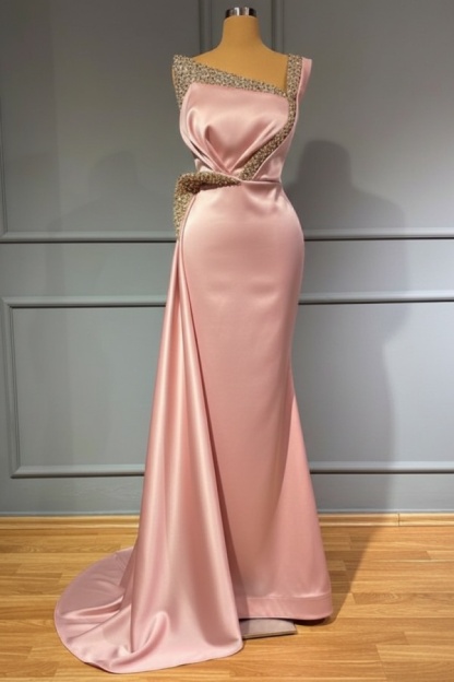 Blaues Abendkleid Lang Günstig | Abiballkleider mit Glitzer