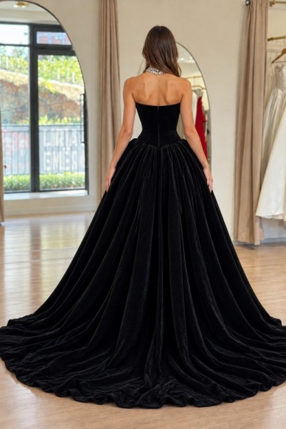 Vintage Abendkleider Lang Schwarz Ballkleider Abendmoden Online