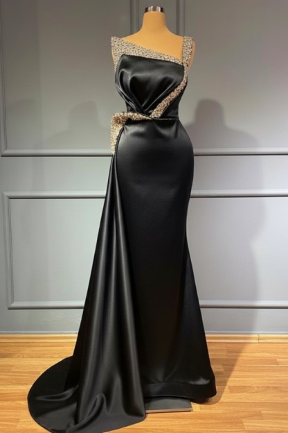 Blaues Abendkleid Lang Günstig | Abiballkleider mit Glitzer