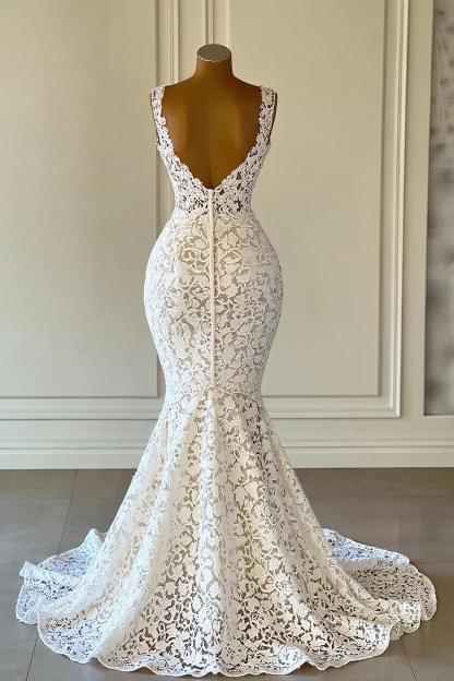 Designer Brautkleider Günstig | Hochzeitskleider Meerjungfrau Spitze-babyonlinedressde