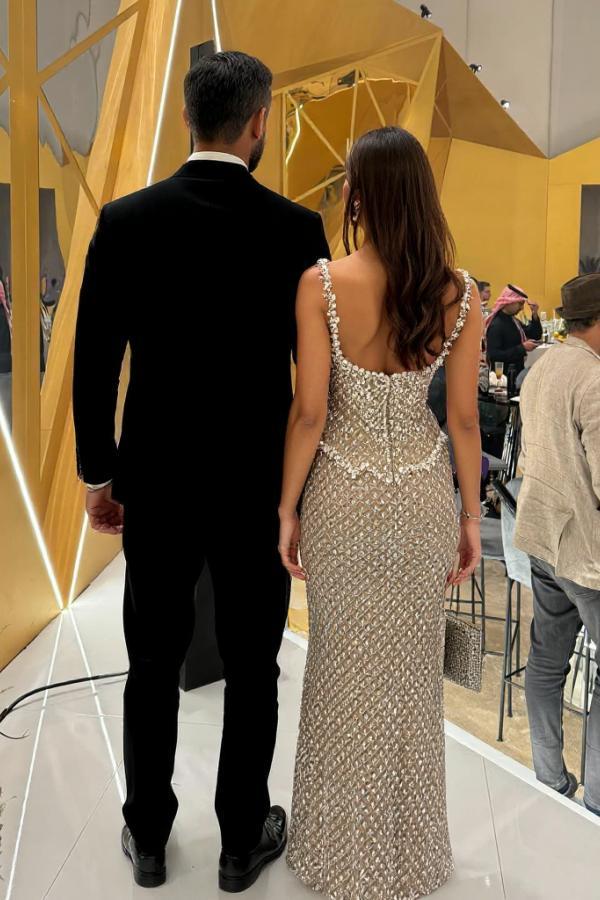 Schöne Abendkleider Lang Glitzer Extravagante Ballkleider Partykleider Online-babyonlinedressde