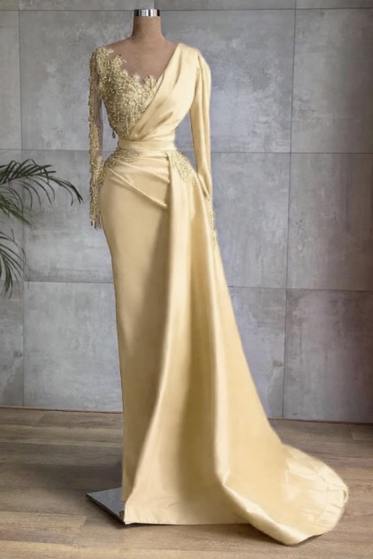 Rote Abiballkleider Lang Günstig | Abendkleider mit Ärmel