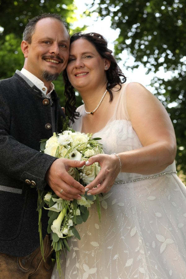 Schöne Brautkleider Große Größe Hochzeitskleider A Linie Spitze-babyonlinedressde