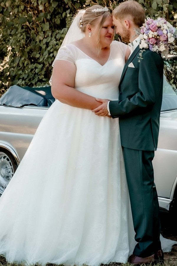 Ausgefallen Hochzeitskleider Mit Glitzer Brautkleider Große Größe-babyonlinedressde