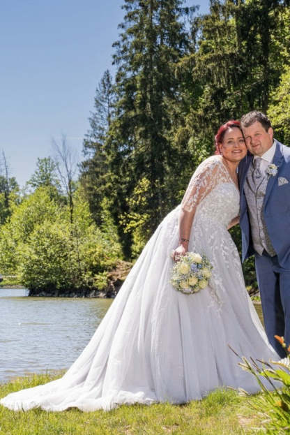 Modern Brautkleider Große Größe Hochzeitskleider A Linie Mit Ärmel-babyonlinedressde