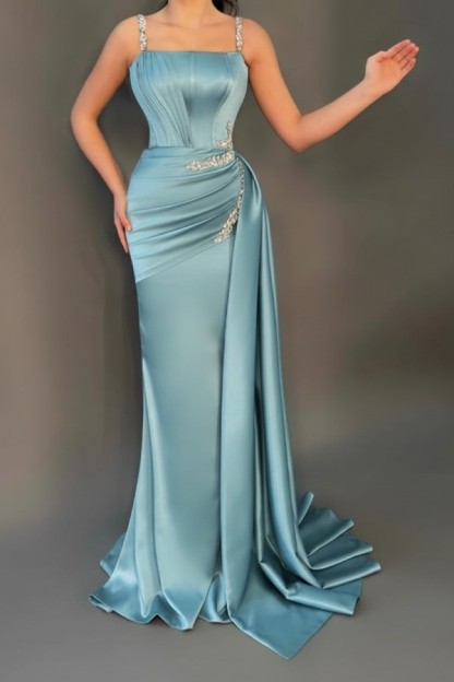 Sage Abendkleider Günstig | Abiballkleider Lang Glitzer