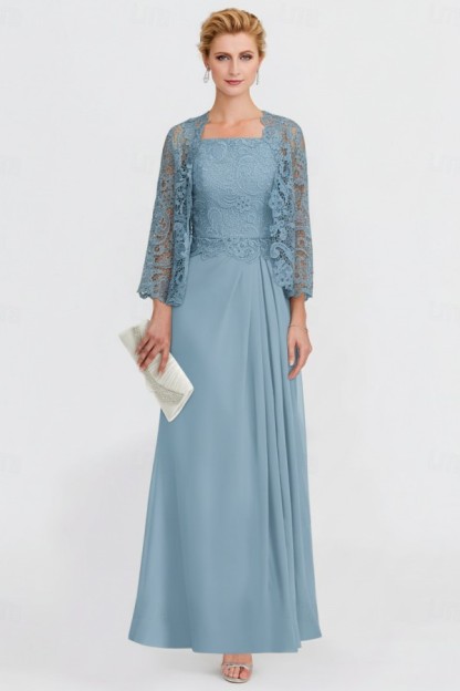 Elegante Brautmutterkleider Mit Jacket Kleider für Brautmutter