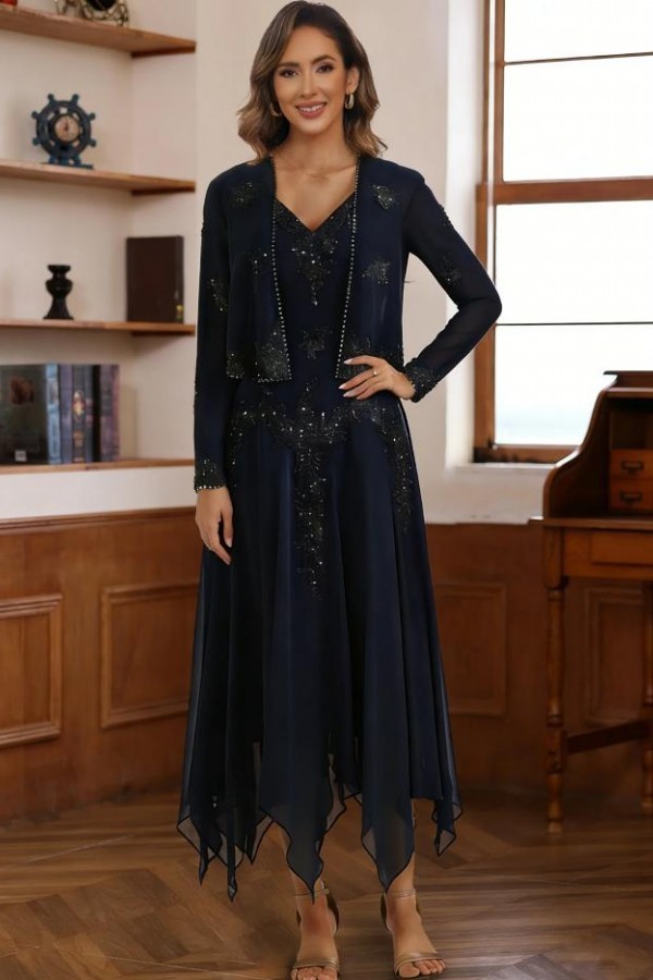 Dunkel Grüne Brautmutterkleider Kurz Mit Jacket Festlich Kleider Hochzeitsgäst