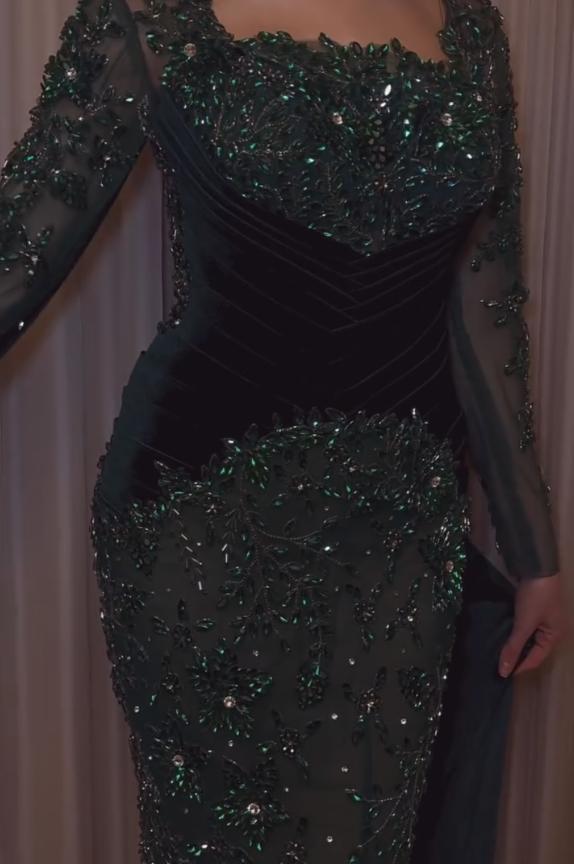 Abendkleider Lang Grün | Schlichte Abiballkleider Günstig Online