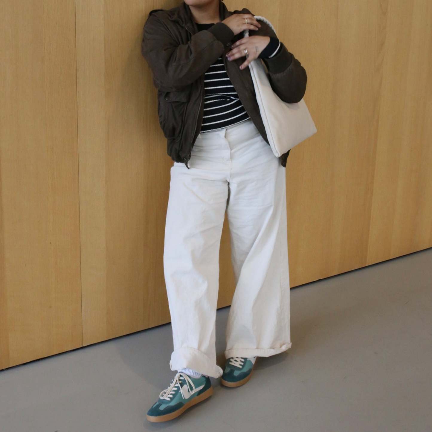 SNEAKERS GREEN SUEDE