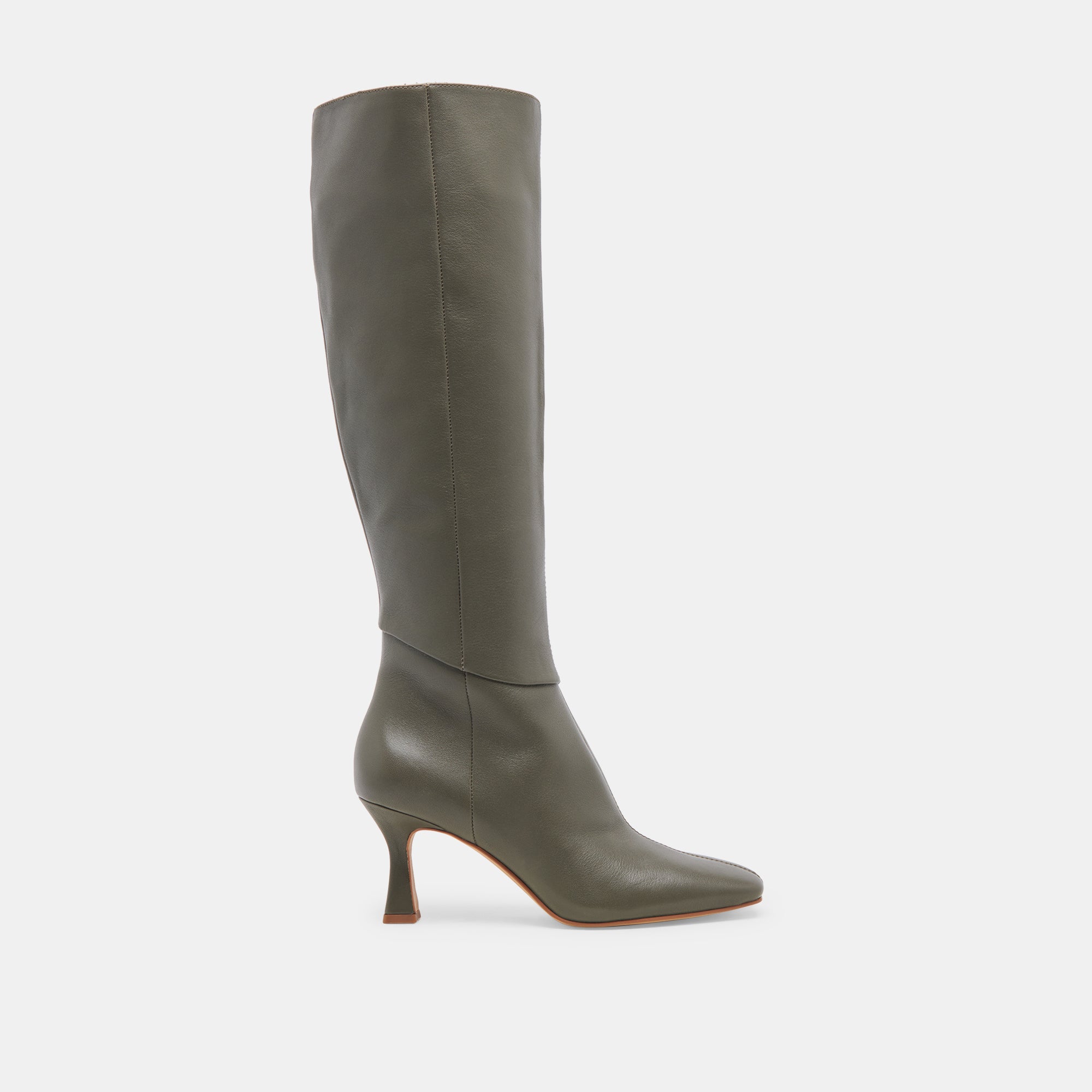 Gyra Boots Dark Olive Leather