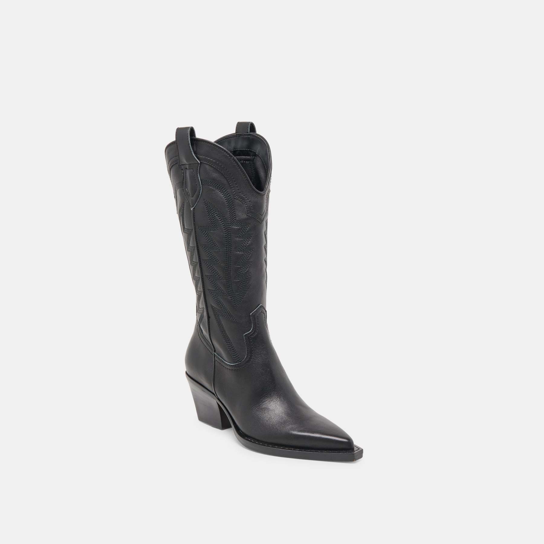 Ryland Boots Black Leather