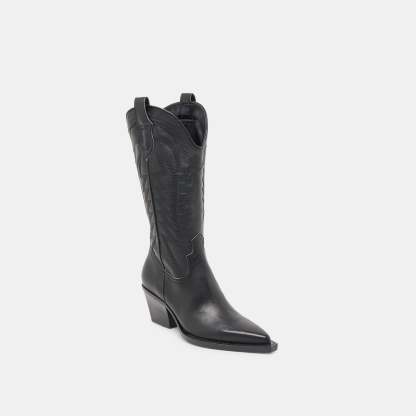 Ryland Boots Black Leather