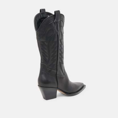 Ryland Boots Black Leather