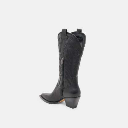 Ryland Boots Black Leather
