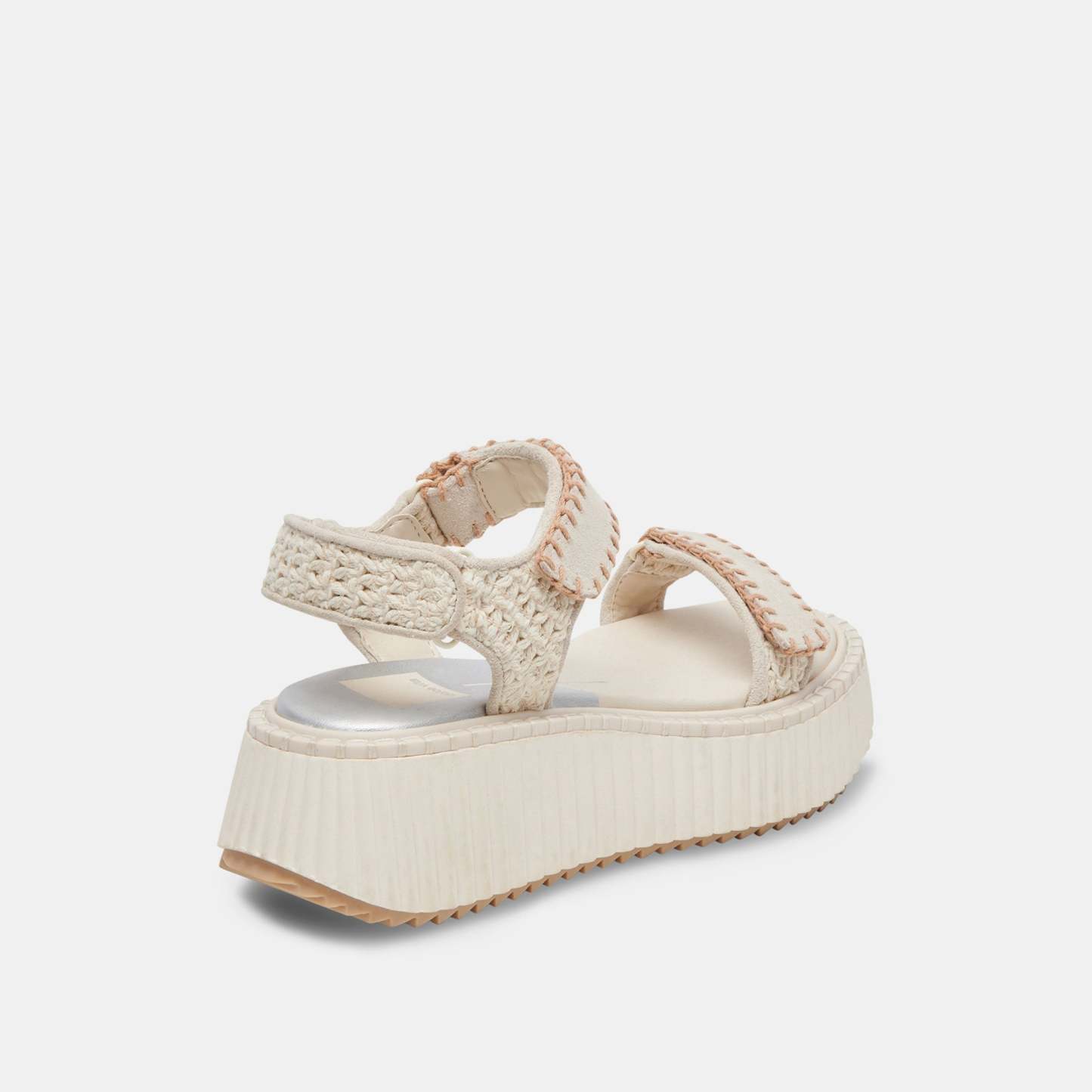 Debra Sandals Ivory Suede