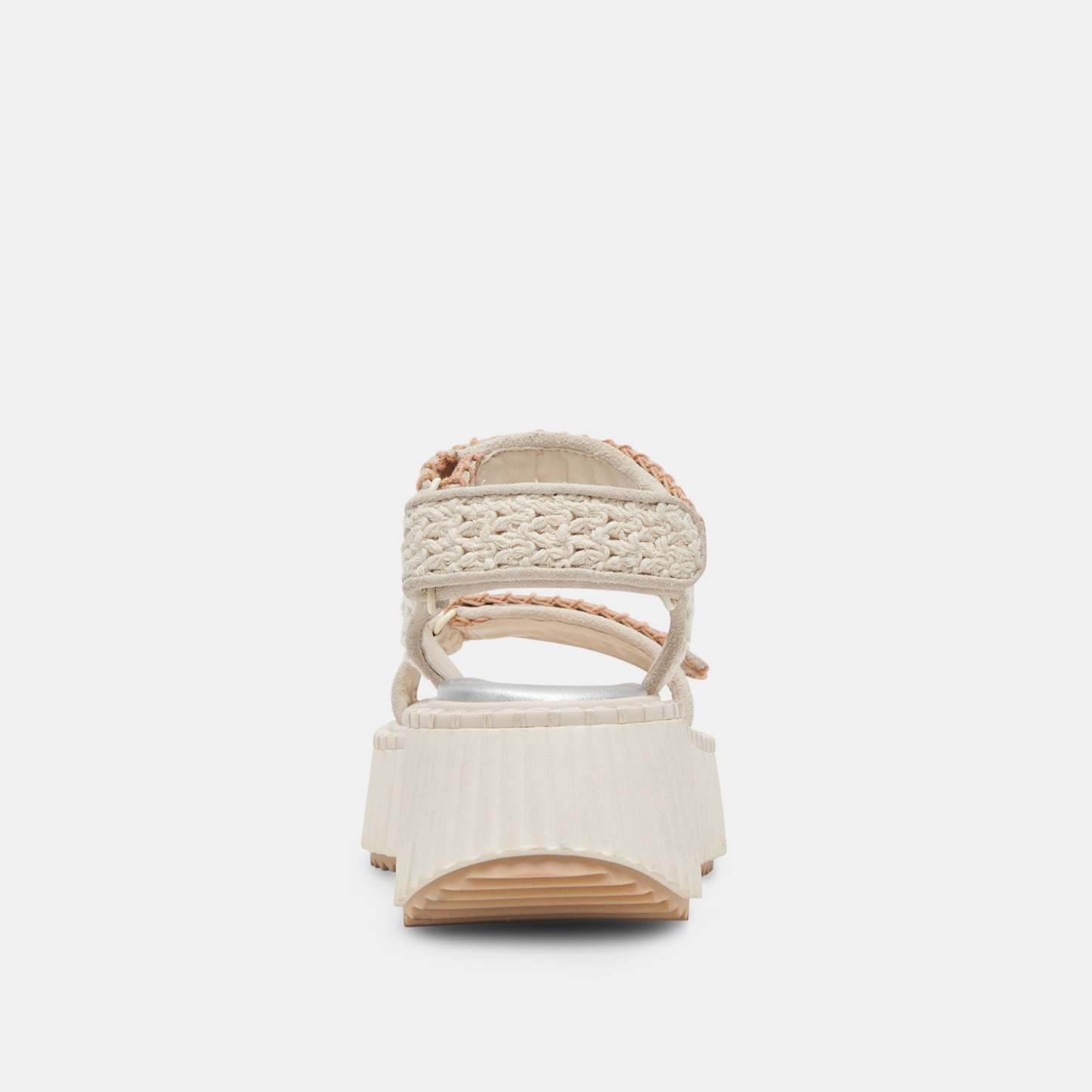 Debra Sandals Ivory Suede