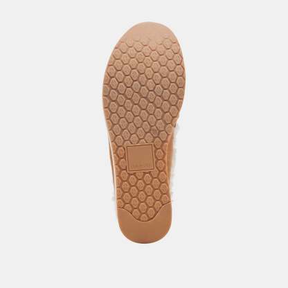 JAMEY PLUSH SNEAKERS PECAN SUEDE