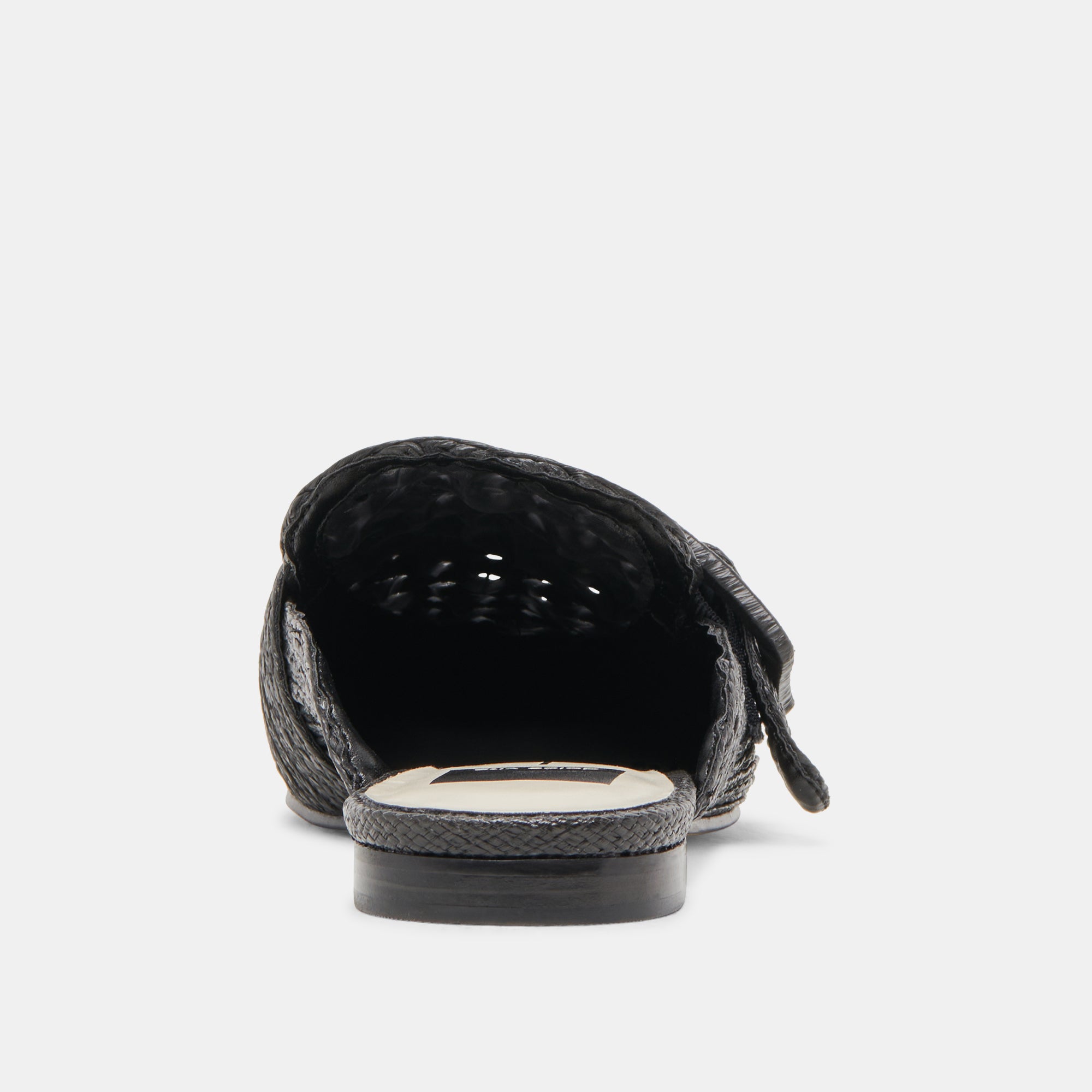 Sianna Flats Black Raffia