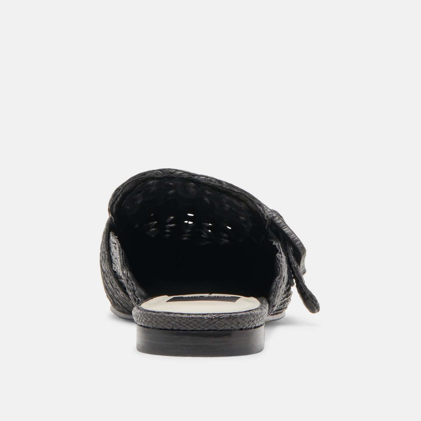 Sianna Flats Black Raffia