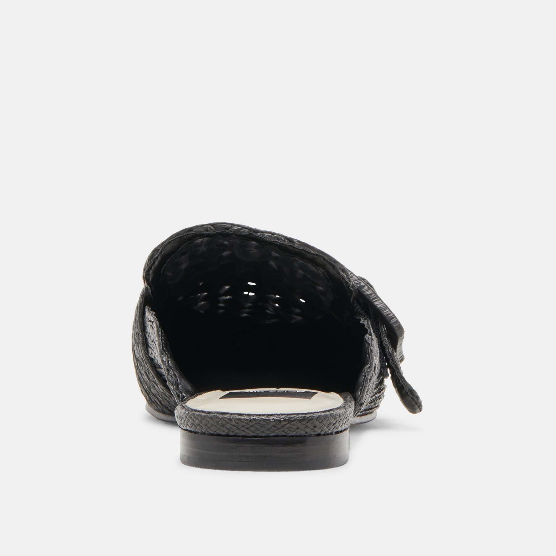 Sianna Flats Black Raffia
