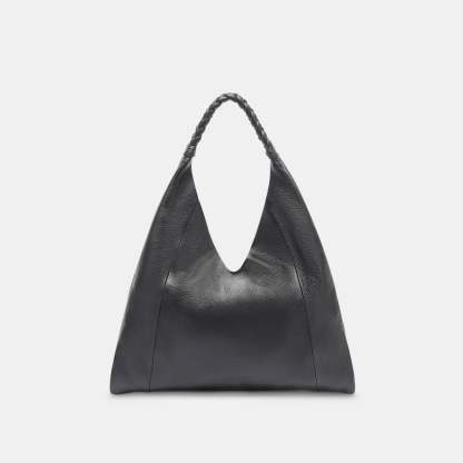 Mia Tote Black Leather