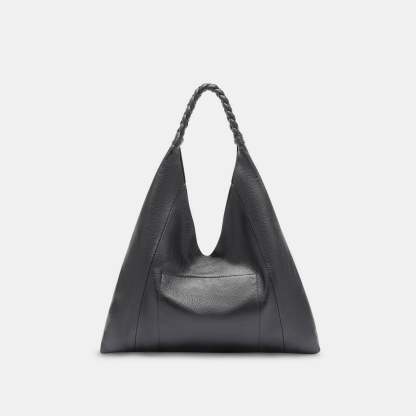 Mia Tote Black Leather