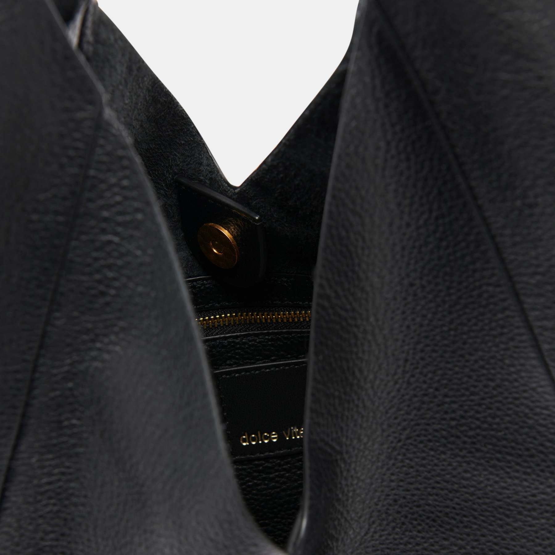 Mia Tote Black Leather