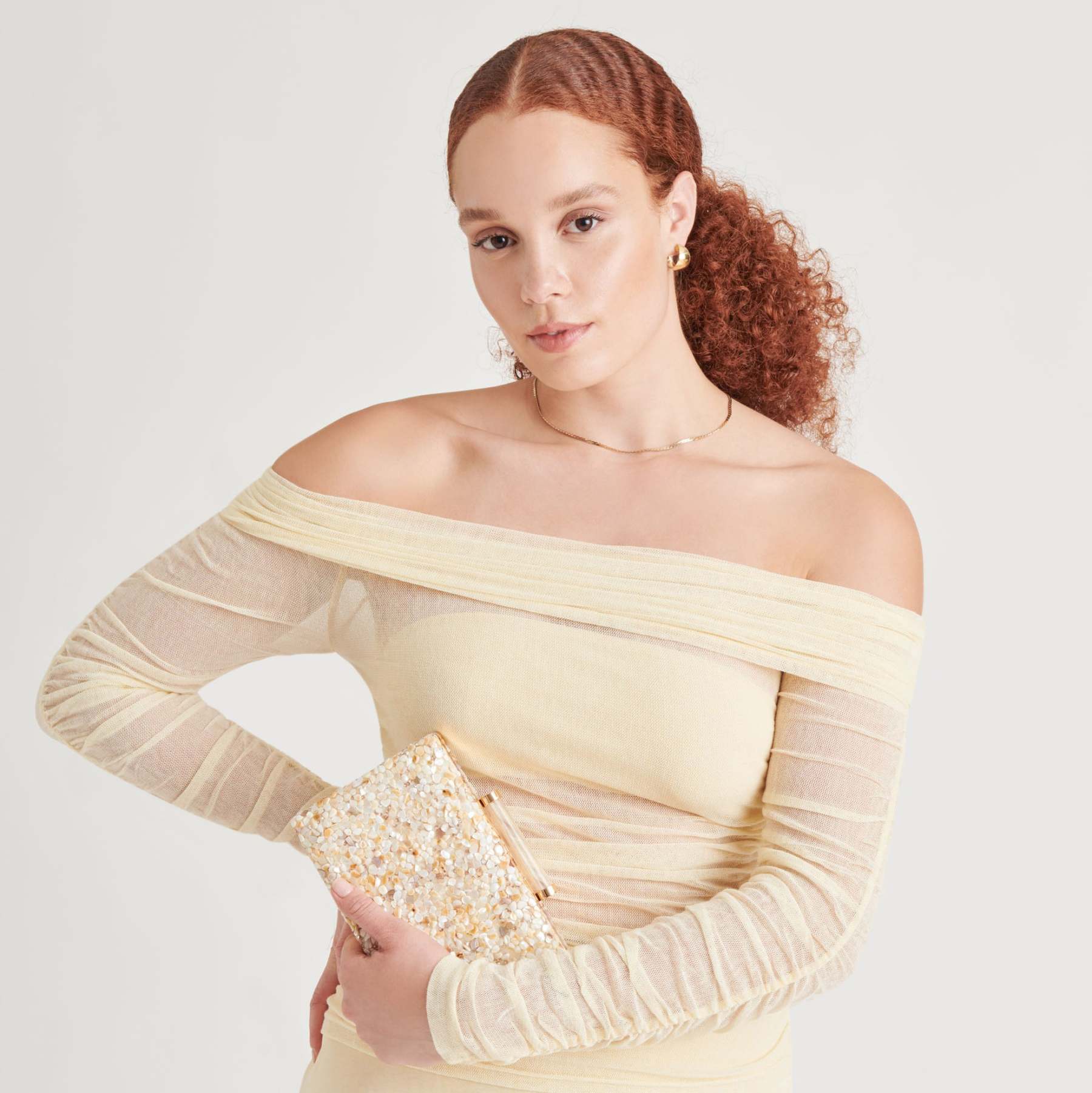 ROCKEE CLUTCH NATURAL CLUSTER