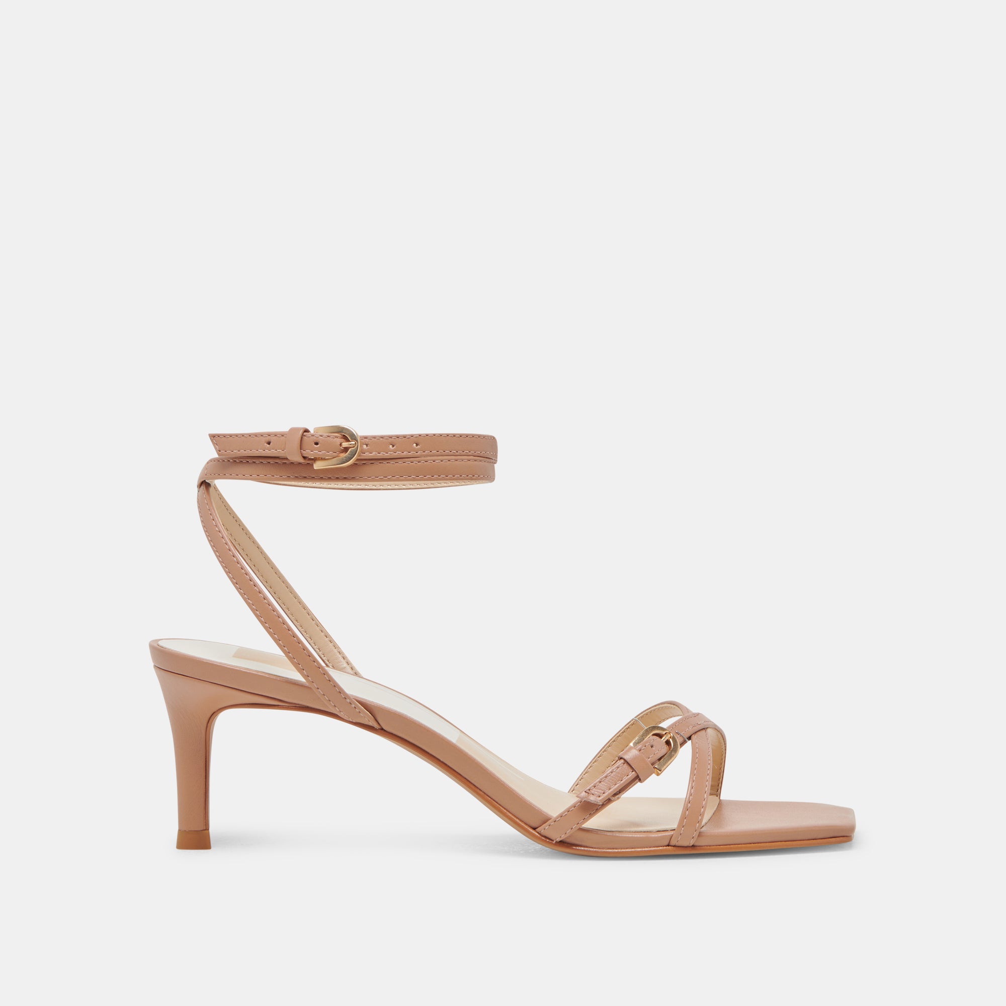 Bamby Heels Whiskey Leather