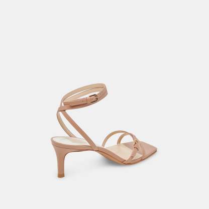 Bamby Heels Whiskey Leather