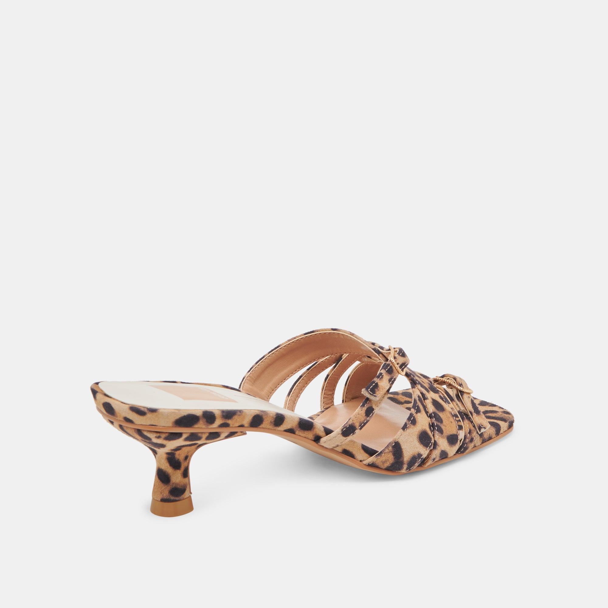 Bryant Heels Dk Leopard Suede