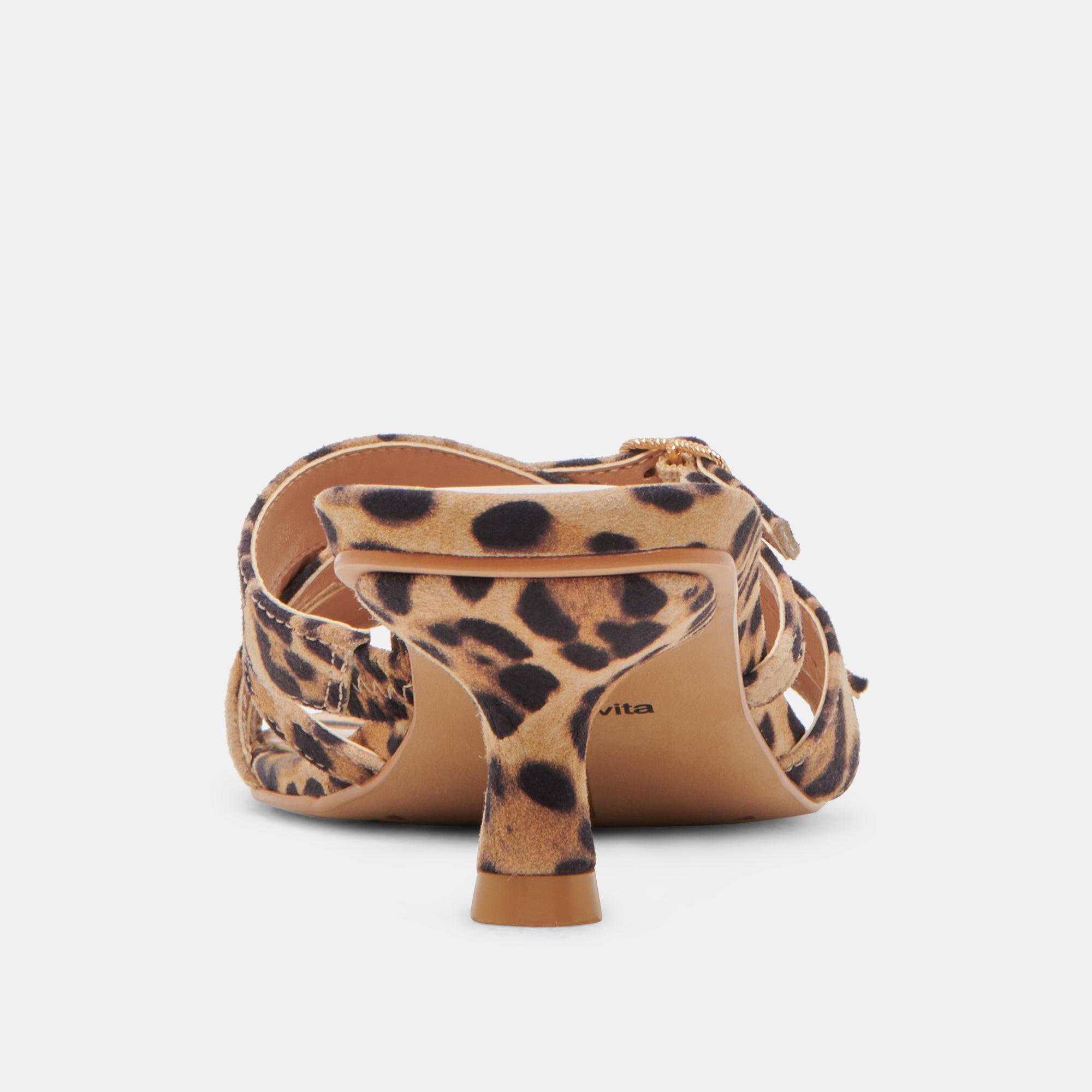 Bryant Heels Dk Leopard Suede