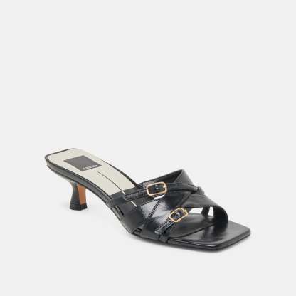 Bryant Heels Midnight Crinkle Patent