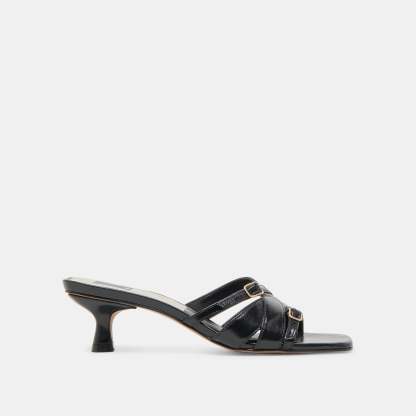 Bryant Heels Midnight Crinkle Patent