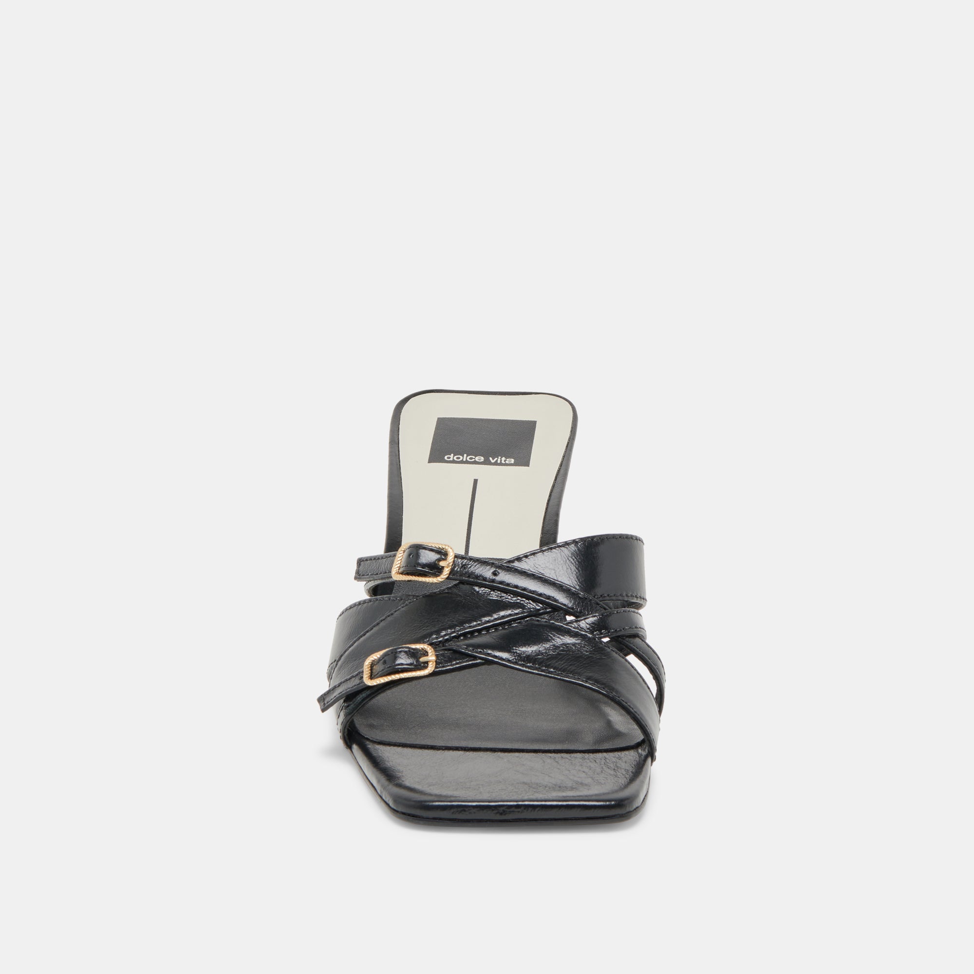 Bryant Heels Midnight Crinkle Patent