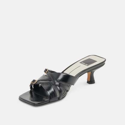 Bryant Heels Midnight Crinkle Patent