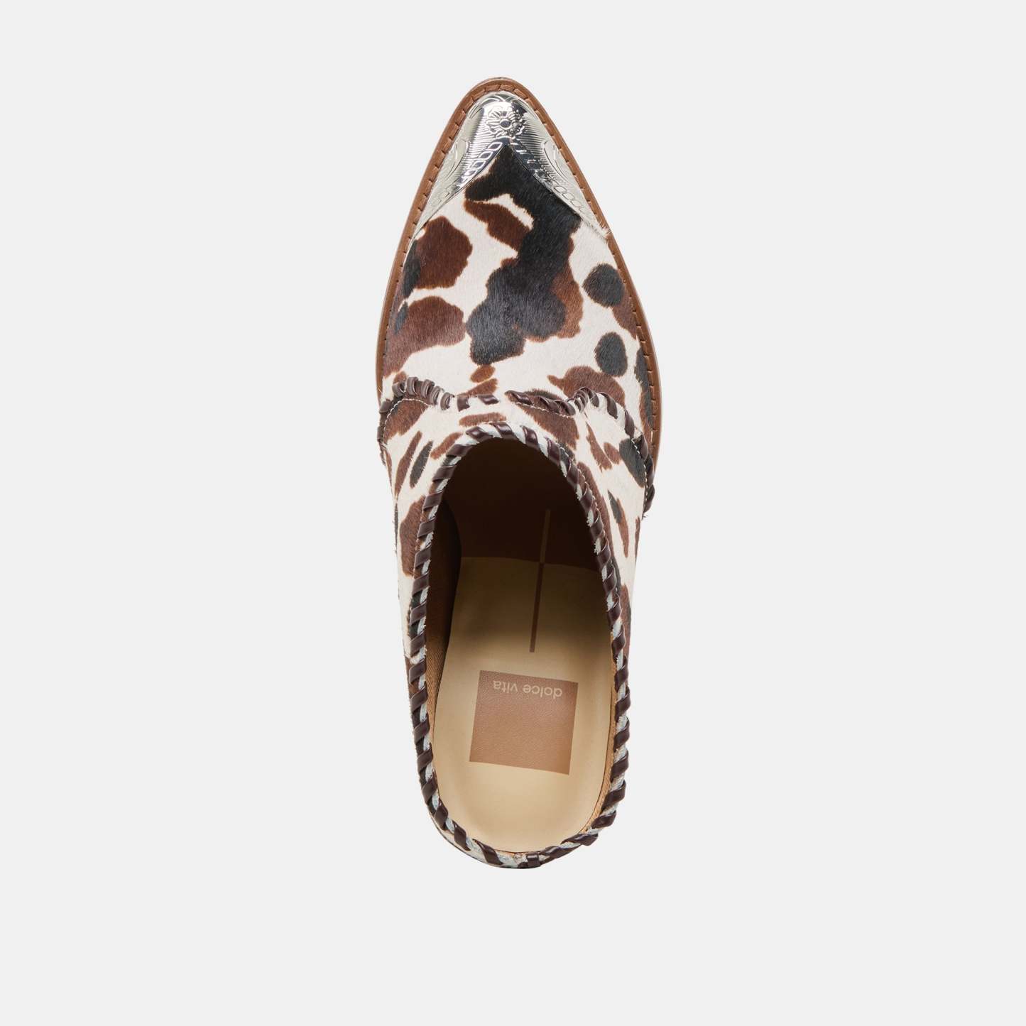 Jolyn Heels Cocoa Taurus Calf Hair