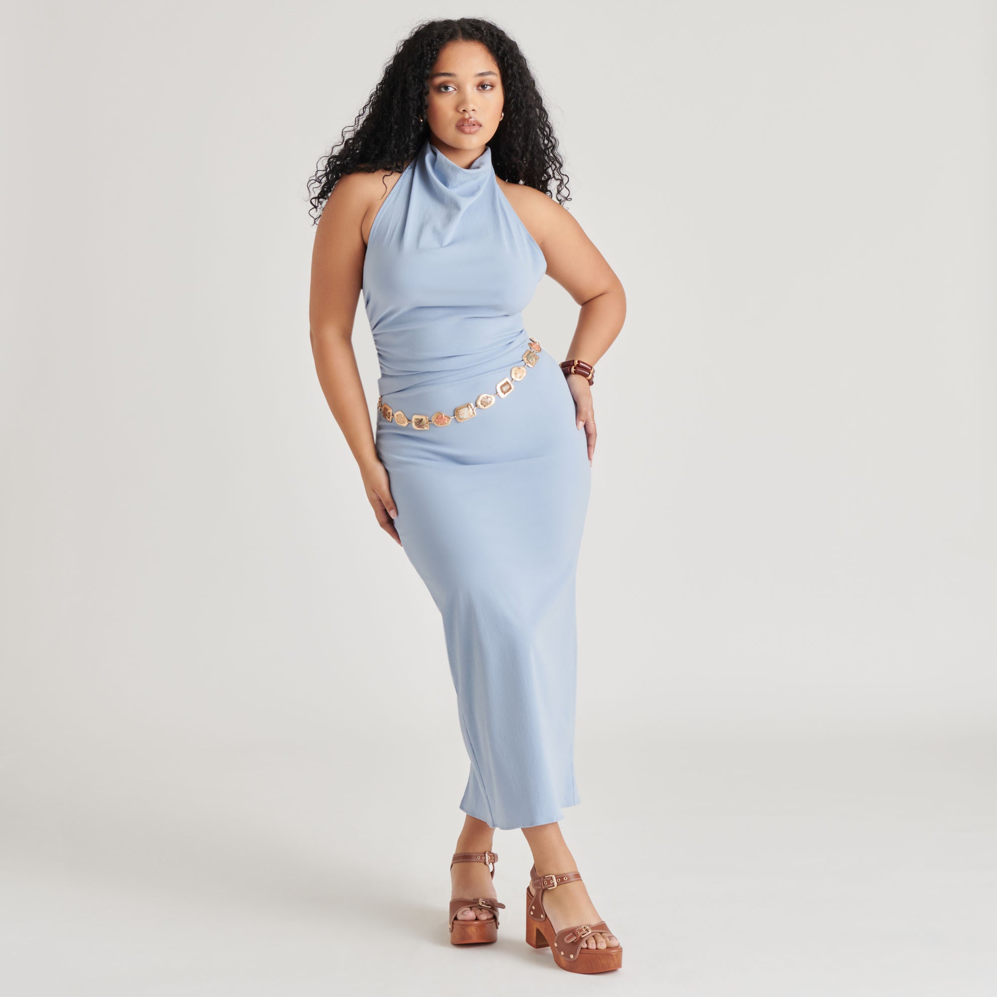 Yandy Heels Cognac Leather