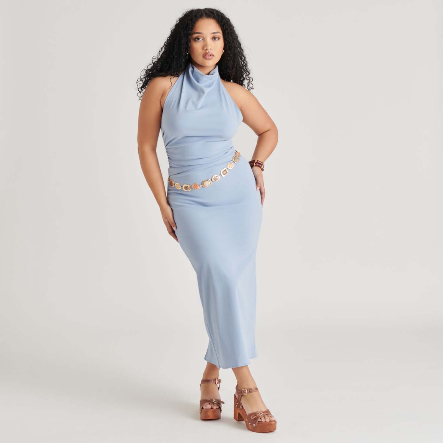 Yandy Heels Cognac Leather