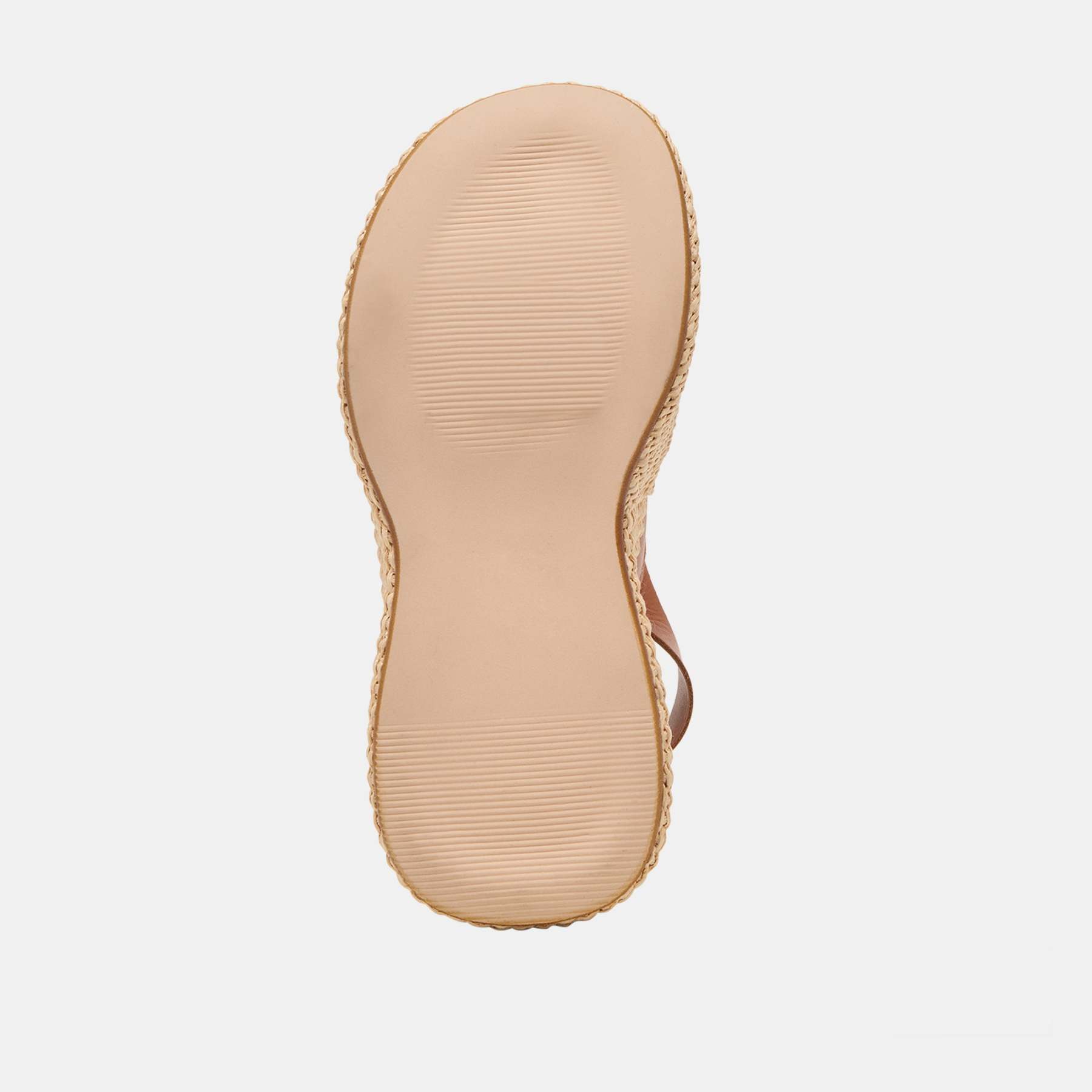 Skylar Wedges Brown Leather